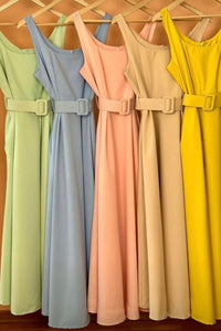 Vestido italiano midi